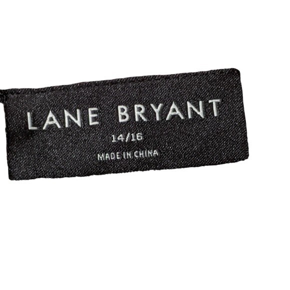 Lane Bryant deep v-neck collared cranberry pull over layering women's size 14/16 - Picture 2 of 9